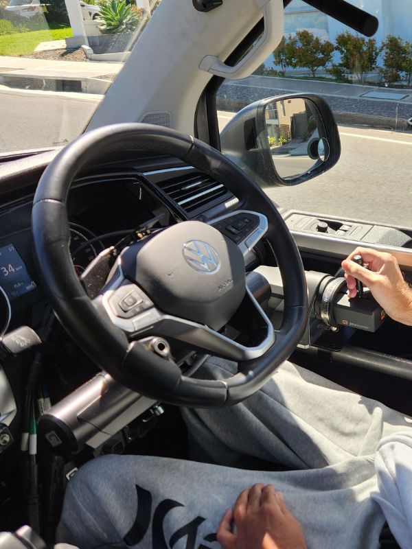Adaptive driving controls in action at Drive Smart Driving School